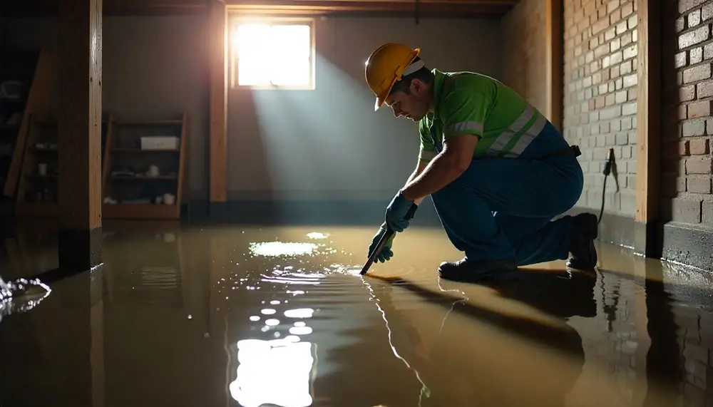 Professional water damage restoration services in Highland, MI